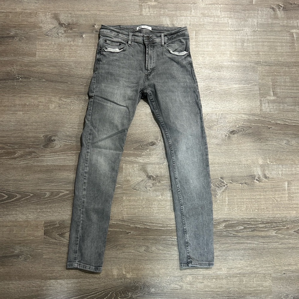 Zara Grey Skinny Jeans